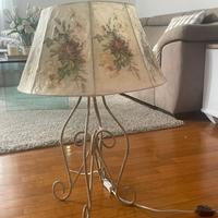 lampada artigianale - stile shabby chic / vintage
