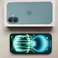 Iphone 16plus verde acqua 128GB