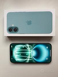 Iphone 16plus verde acqua 128GB