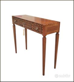 Tavolino consolle da ingresso artigianale realizza