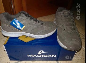 scarpe Madigan nuove in cera pelle sportive/elegan