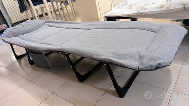 Lettino Carpfishing Imbottito - Telaio Rinforzato