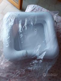 Lavabo gonfiabile per shampo persone allettate