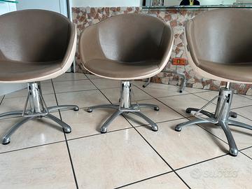 Sedie salone bellezza