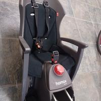 Seggiolino bicicletta per bambini reclinabile