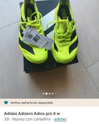 Adidas Adizero pro4 39 1/3