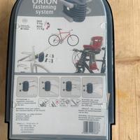 Attacco Orion per seggiolino anteriore bici.