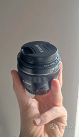 Obbiettivo Canon 50 mm 1.4