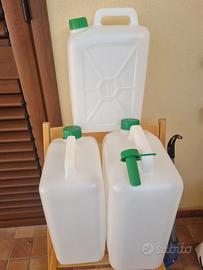 bidoni plastica 10 15 20 lt