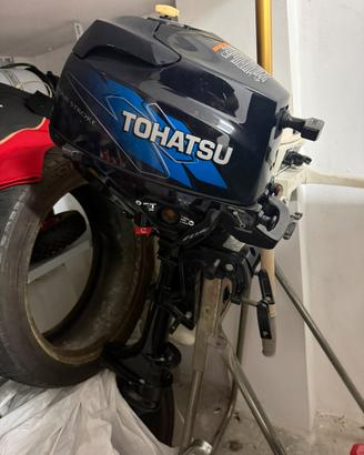 Tohatsu 3.5 CV 4T – solo 10 ore usato