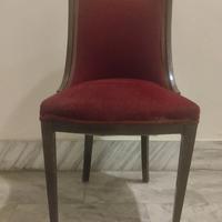 Coppia di poltrone antiche imbottite