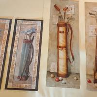 Set di Stampe Vintage "The Art of Golf"