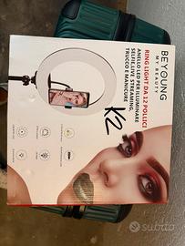 Ring Light LED 12” Beyoung con treppiede