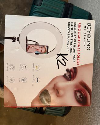 Ring Light LED 12” Beyoung con treppiede