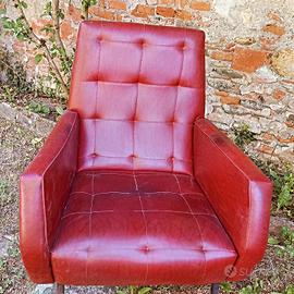 Poltrona vintage anni 60 Stile  Zanuso