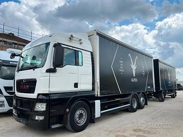 Autotreno Man TGX 26.440 Centina scorrevole