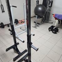 cavalletti/supporti regolabili per bilanciere
