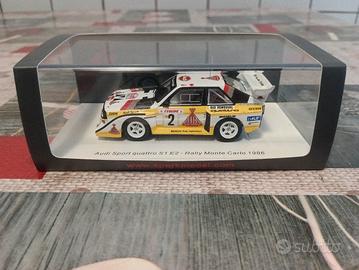 audi S1 rally monte Carlo 1986 Spark 1:43