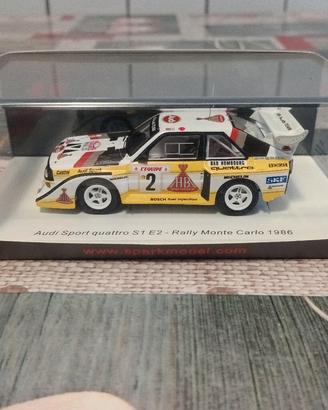 audi S1 rally monte Carlo 1986 Spark 1:43