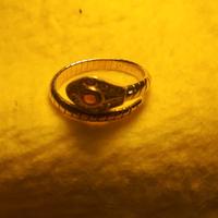 anello oro 750 a serpente gr.6,10
