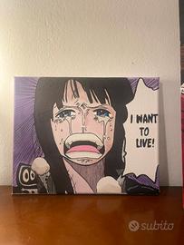 Dipinto su tela One Piece Nico Robin