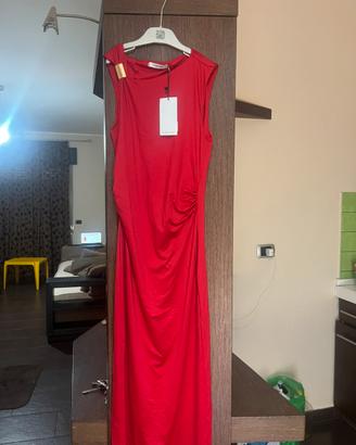 Vestito rosso piazza italia