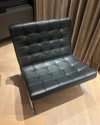 BARCELONA 2009 Poltrona pelle nera by MDF ITALIA