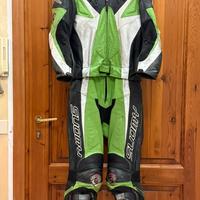 Tuta moto pelle Suomy taglia 52