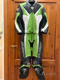 Tuta moto pelle Suomy taglia 52