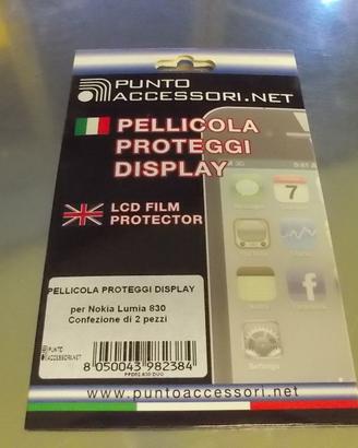 Pellicola schermo nokia lumia