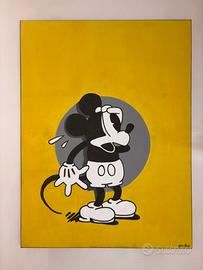 Quadro dipinto a mano stile Pop Art
