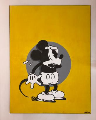 Quadro dipinto a mano stile Pop Art