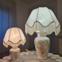 Set di 2 lampade da soggiorno/camera