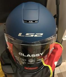 Casco JET LS2 Classy Solid OF620 - NAVY BLUE