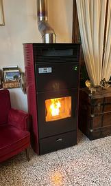 Stufa pellet 34 kw idro