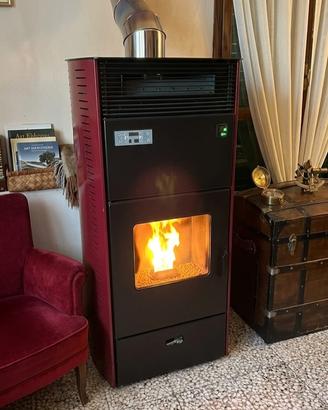 Stufa pellet 34 kw idro