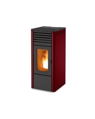 Stufa Pellett MCZ MAGGIE COMFORT AIR 10KW Bordeaux