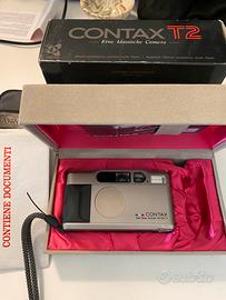 Contax t2 box scatola e custodia italiana