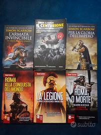 lotto 6 libri antica roma simon scarrow