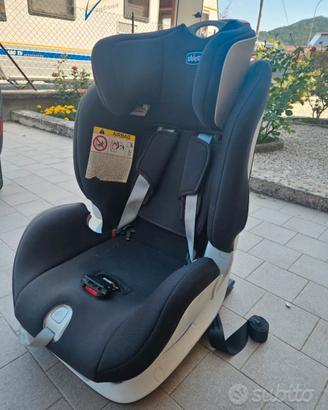 Seggiolino Chicco con Isofix o cinture (0-25kg)