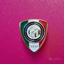 Rarità Spilla vintage Inter FC piedino 53 54