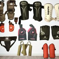 Lotto diverse attrezzature sportive