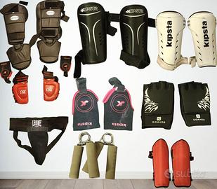 Lotto diverse attrezzature sportive