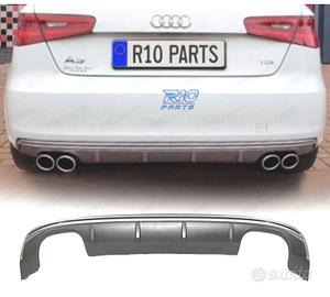 DIFFUSORE AUDI A3 8V SPORTBACK 13- LOOK S3