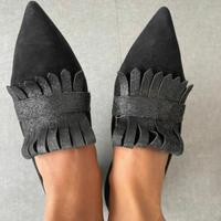 Le Boffi shoes ballerina nera  a punta 37