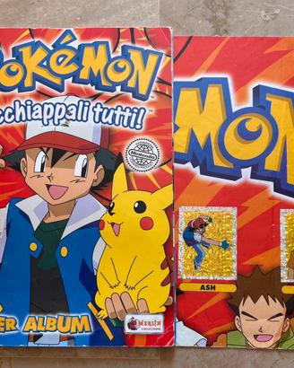 Poster e album POKEMON Merlin Collection.