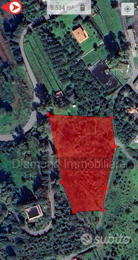 Terreno agricolo 5.500mq e rudere Piedimonte Etneo - Vista 5