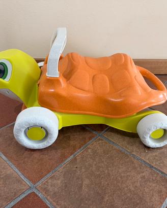 Chicco - Tartaruga 2 in 1 primi passi/cavalcabile