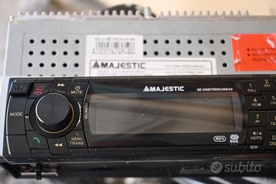 AUTORADIO MAJESTIC SD 236 BT/RDS/USB/AX