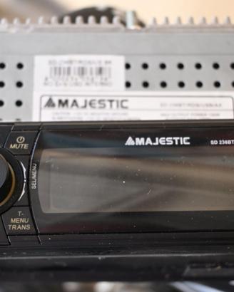 AUTORADIO MAJESTIC SD 236 BT/RDS/USB/AX